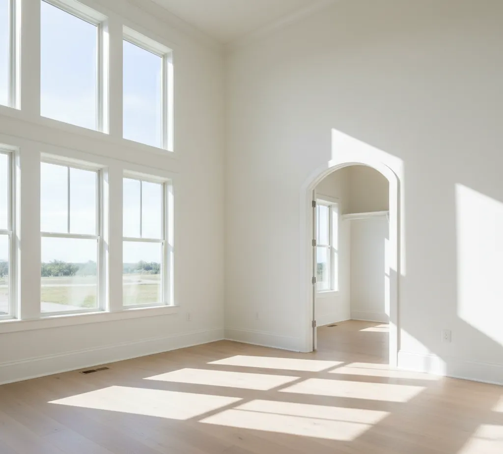 Before - Cozy bedroom virtual staging transformation