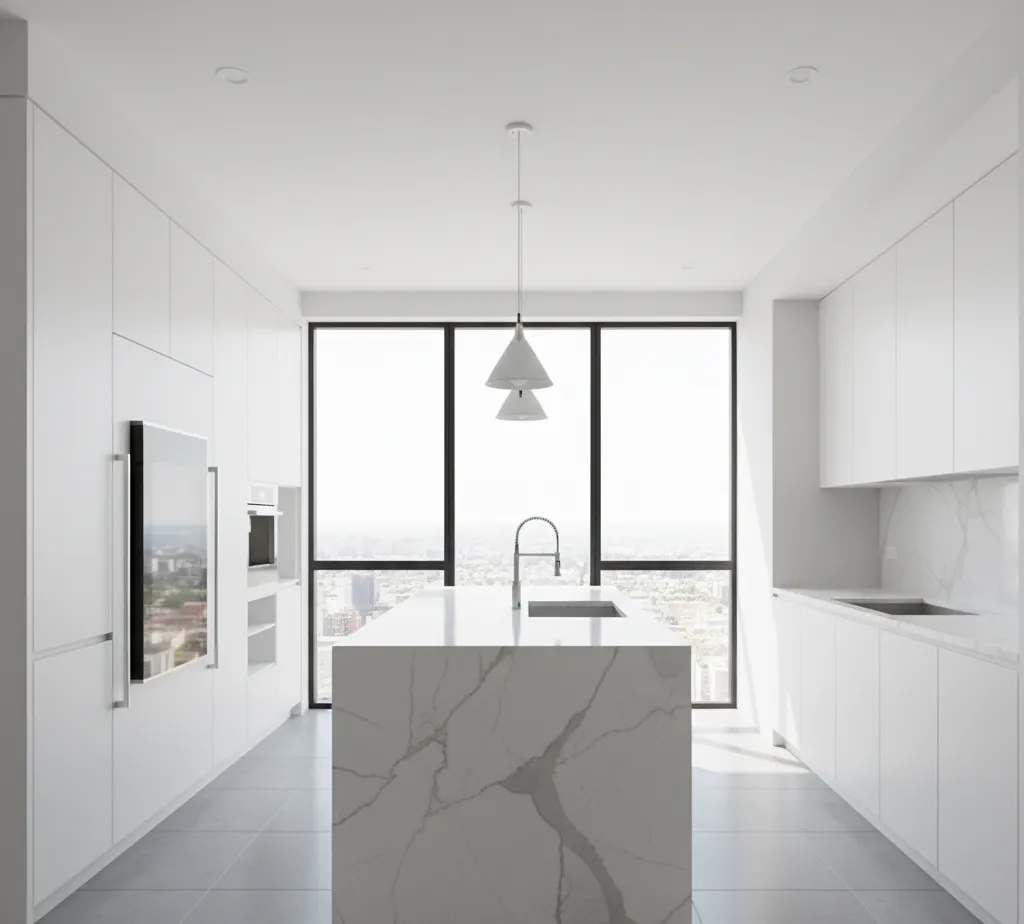 Before - Cozy kitchen virtual staging design