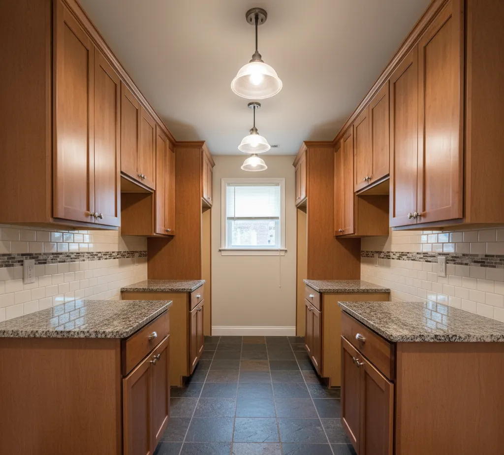 Before - Cozy kitchen virtual staging - variation